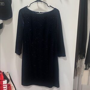 Jessica Howard Navy Long Sleeve Dress